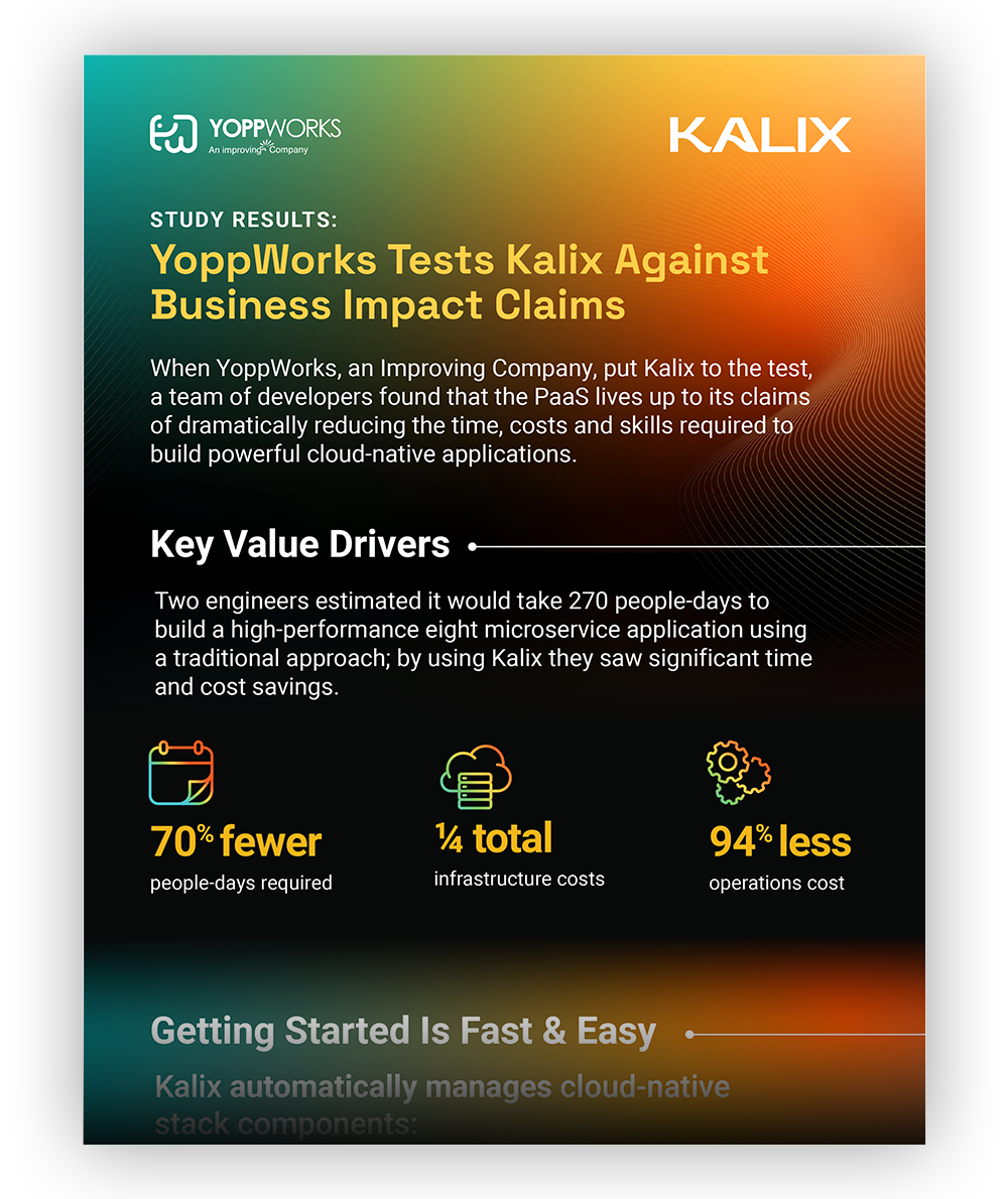 YoppWorks Kalix Study Results